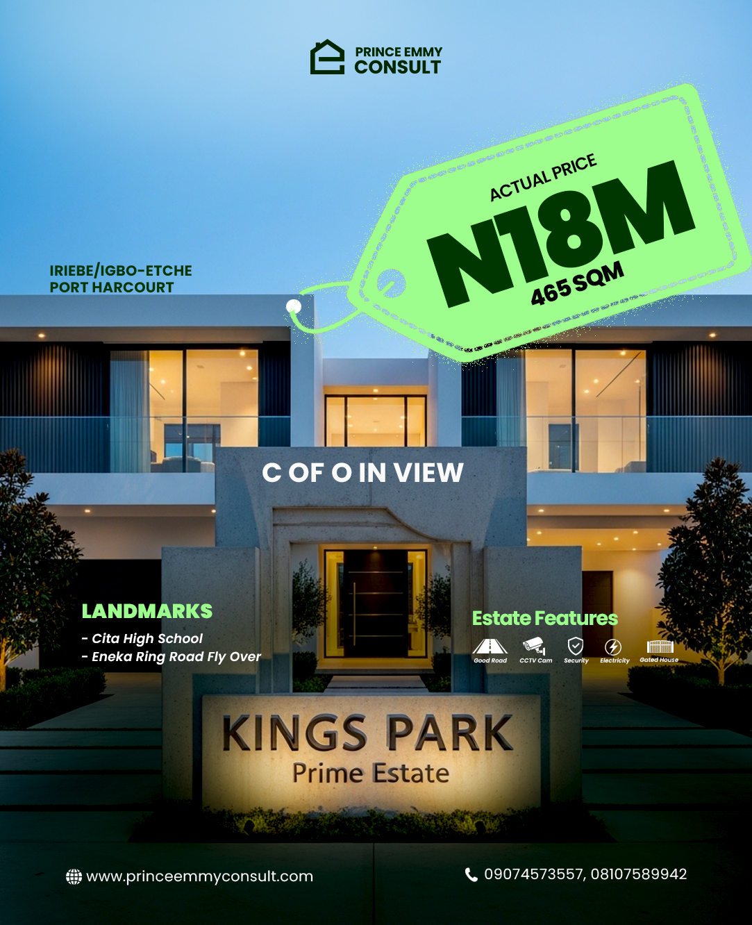 Kings Park Prime Estate